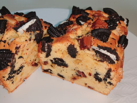 簡単パウンドケーキ!チョコ好き必見♡